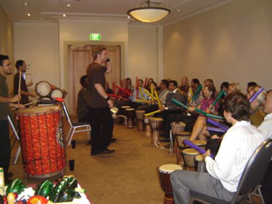 Innovex Fun Interactive Drumming Event Team Building Crowne Plaza Coogee